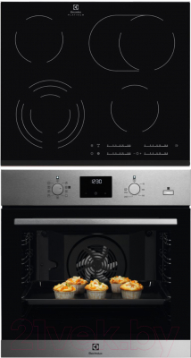 

Комплект встраиваемой техники Electrolux, OED3H50TX + EHF96547FK