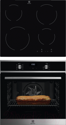 

Комплект встраиваемой техники Electrolux, OEF5H70X + CME6420KA