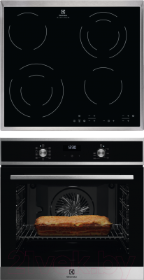 

Комплект встраиваемой техники Electrolux, OEF5H70X + CEE6432KX