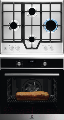 

Комплект встраиваемой техники Electrolux, OEF5H70X + GME263LX
