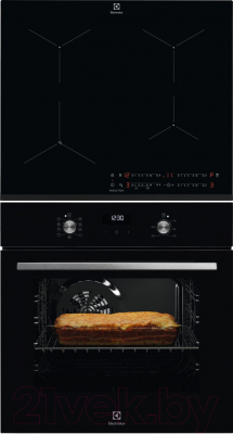 

Комплект встраиваемой техники Electrolux, OCF5E50Z + HOF650FMF