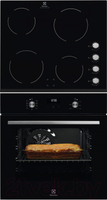 

Комплект встраиваемой техники Electrolux, OCF5E50Z + EHF96140FK