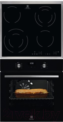 

Комплект встраиваемой техники Electrolux, OCF5E50Z + CEE6432KX