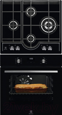 

Комплект встраиваемой техники Electrolux, OCF5E50Z + GPE363RCK