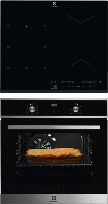 

Комплект встраиваемой техники Electrolux, OEF5E50X + IPE6455KF