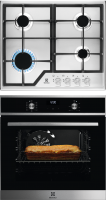 

Комплект встраиваемой техники Electrolux, OEF5E50X + GEE263MX