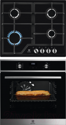 

Комплект встраиваемой техники Electrolux, OEF5E50X + GPE263MB