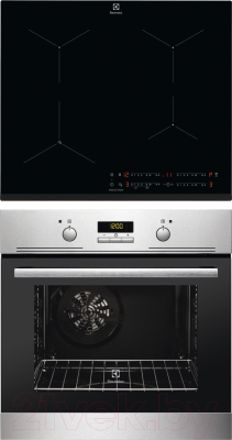 

Комплект встраиваемой техники Electrolux, EZB53430AX + HOF650FMF
