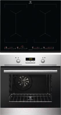 

Комплект встраиваемой техники Electrolux, EZB53430AX + IPE6474KF