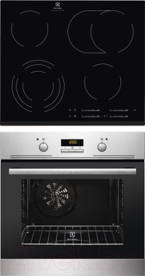

Комплект встраиваемой техники Electrolux, EZB53430AX + EHF96547FK