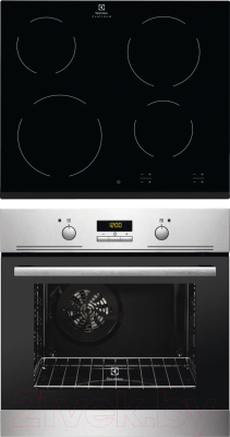 

Комплект встраиваемой техники Electrolux, EZB53430AX + EHF96240FK