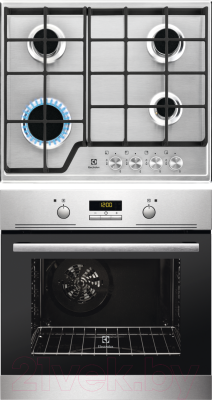 

Комплект встраиваемой техники Electrolux, EZB53430AX + GRE263MX