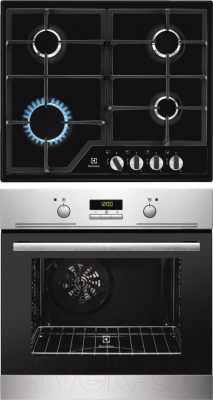 

Комплект встраиваемой техники Electrolux, EZB53430AX + GPE263MB