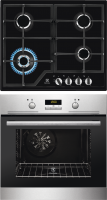 

Комплект встраиваемой техники Electrolux, EZB53430AX + GPE363MB