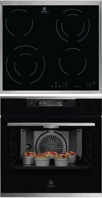 

Комплект встраиваемой техники Electrolux, OKA9S31CX + CEE6432KX