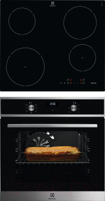 

Комплект встраиваемой техники Electrolux, OEH5E40X + EHH56240IK