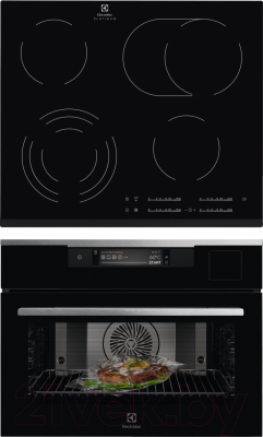 

Комплект встраиваемой техники Electrolux, VKA9S21WX + EHF96547FK