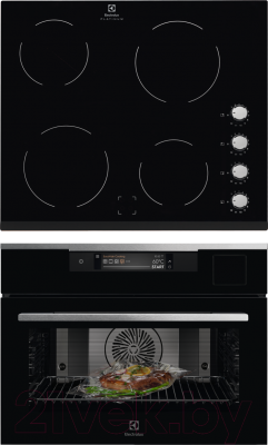 

Комплект встраиваемой техники Electrolux, VKA9S21WX + EHF96140FK