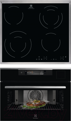 

Комплект встраиваемой техники Electrolux, VKA9S21WX + CEE6432KX