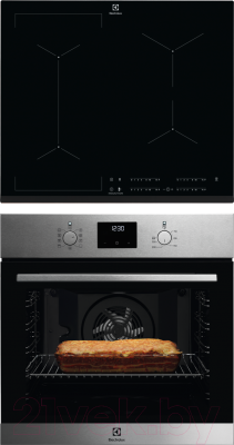

Комплект встраиваемой техники Electrolux, OEF3H70TX + IPE6453KF