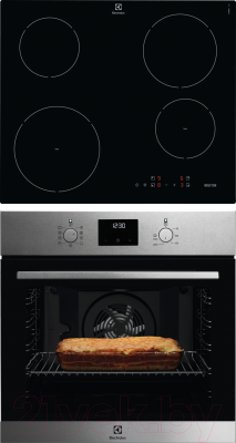 

Комплект встраиваемой техники Electrolux, OEF3H70TX + EHH96240IK