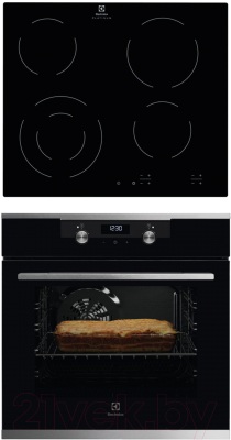 Комплект встраиваемой техники Electrolux OKF5C50X + EHF96241FK