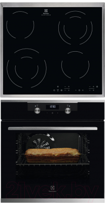 Комплект встраиваемой техники Electrolux OKF5C50X + CEE6432KX