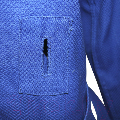 Куртка для самбо BoyBo Синяя (р-р 0/130)