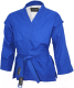 Куртка для самбо BoyBo Синяя (р-р 0/130) - 