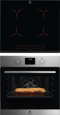 

Комплект встраиваемой техники Electrolux, OEF3H70TX + IPE6492KF