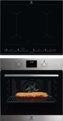 

Комплект встраиваемой техники Electrolux, OEF3H70TX + IPE6474KF