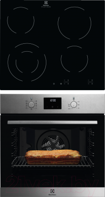 

Комплект встраиваемой техники Electrolux, OEF3H70TX + EHF96241FK