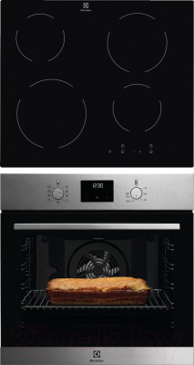 

Комплект встраиваемой техники Electrolux, OEF3H70TX + EHV56240AK
