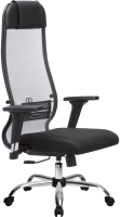 Кресло офисное Metta Комплект 18/2D CH / SU-1-BK (темно-серый/черный) - 