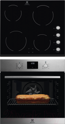 

Комплект встраиваемой техники Electrolux, OEF3H70TX + EHF96140FK