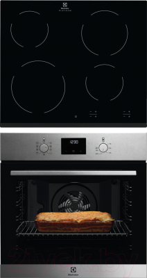 

Комплект встраиваемой техники Electrolux, OEF3H70TX + EHF96240FK