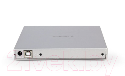 Привод DVD Multi Gembird DVD-USB-02-SV (серебристый)