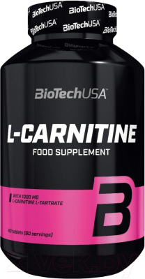 L-карнитин BioTechUSA 1000мг / I00001287 (60 таблеток)