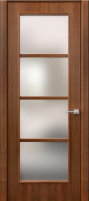 

Дверной блок Та самая дверь, Ш 4 шпон СУ с порогом 80x210 левая