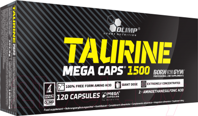 Таурин Olimp Sport Nutrition Mega Caps / I00002915 (120 капсул)