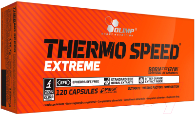 Жиросжигатель Olimp Sport Nutrition Thermo Speed Extreme Mega Caps / I00002918 (120 капсул)