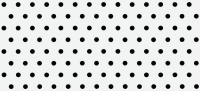 Декоративная плитка Cersanit Evolution Точки (200x440, черно-белый) - 