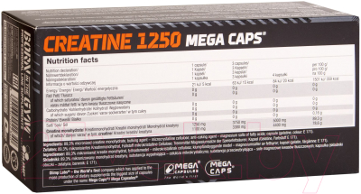 Креатин Olimp Sport Nutrition 1250 Mega Caps / I00002895 (120 капсул)