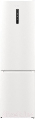 Холодильник с морозильником Gorenje NRK6202AW4