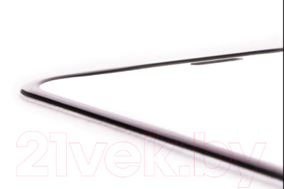 Защитное стекло для телефона Case 3D Rubber для iPhone 12 Pro Max (черный глянец)