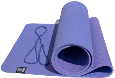 Коврик для йоги и фитнеса Original FitTools FT-YGM6-2TPE-1 (фиолетовый/сиреневый)