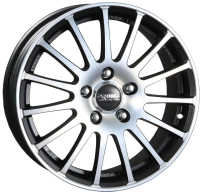 

Литой диск Proma, RS 16x6.5" 5x114.3мм DIA 67.1мм ET 43мм Алмаз матовый