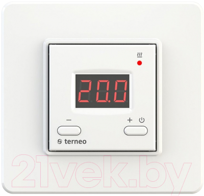 Терморегулятор для теплого пола Terneo St (белый)