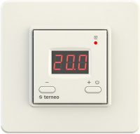 Терморегулятор для теплого пола Terneo St (слоновая кость) - 