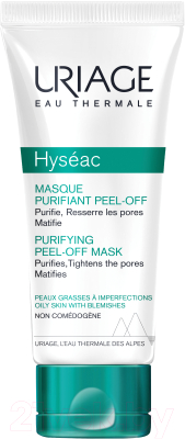 Маска для лица кремовая Uriage Hyseac Masque Purifiant Peel-Off Очищающая (50мл)